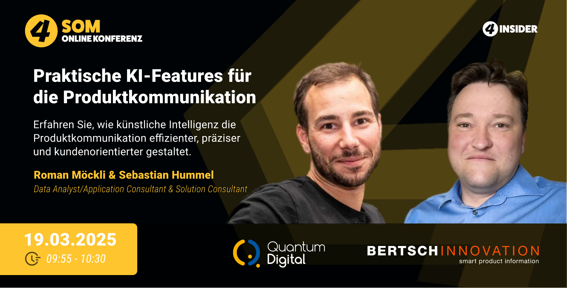 SOM Online Konferenz mit Quantum Digital